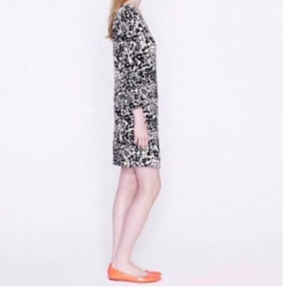 J.Crew JULES Animal Print Short Dress 4 Small d2 - Picture 2 of 7